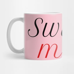 Swiftie Mom Typography Mug